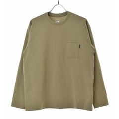 美品激安】高島屋購入ノースフェイスAiry Relax胸ポケット ロンT白色L 
