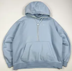 (汚れあり XL) NIKE NRG ソロスウッシュ フーディー スカイブルーのサムネイル