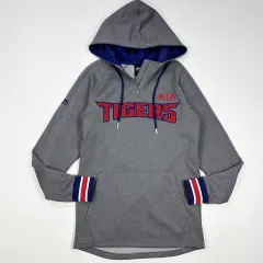 (2XS) マジェスティック KIAタイガース レディース ロング フーディーTシャツのサムネイル
