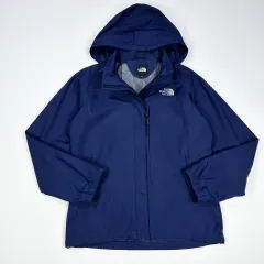 (レディース Sサイズ) THE NORTH FACE ザノースフェイス レディース フーディー ウィンドブレーカー ネイビーのサムネイル