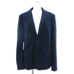 ポロ ラルフローレン POLO RALPH LAUREN テーラードジャケット シングル 12 2B ノッチドラペル 開き見せ 背抜き 青 ブルー /KB ■ECG004のサムネイル