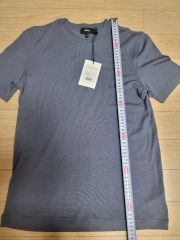 専用・定価23,100円】AOURE 半袖ニット ニットTシャツ ブルー - メルカリ