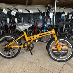 HUMMER 子供用自転車 補助輪付き イエロー - メルカリ