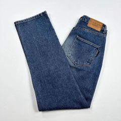 アクメドラビ ロゴ総柄 デニムパンツ ジーパン 2 acme de la vie 