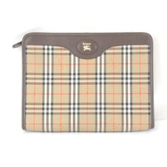 Burberrys クラッチバッグ ノバチェック ヴィンテージ品 未使用品