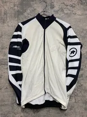 KD685 アソス ASSOS iJ.tiBuru.4 長袖 サイクルジャージ 白 L 裏起毛のサムネイル