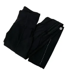 lululemon(ルルレモン) 小物美品  - 黒 スパッツのサムネイル