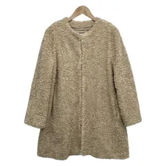 LOUNIE(ルーニィ) コート サイズ38 M レディース美品  - ベージュ 長袖/フェイクファー/袖取り外し可/秋/冬のサムネイル