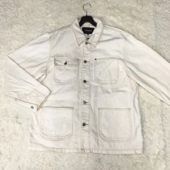 ホワイト カバーオール Mサイズ - メルカリ