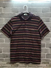 A【A4-06】◇ MISSONI SPORT タグ表記サイズS 襟付きシャツ　カラフルのサムネイル