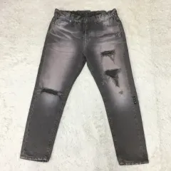 オフホワイト ブレーキデニムパンツ CC16のサムネイル