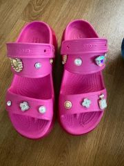 A BATHING APE x Crocs サボ 25cm ピンク - メルカリ