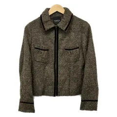LANVIN COLLECTION(ランバンコレクション) ジャケット サイズ40 M レディース - ダークグレー×ブロンズ×ダークブラウン 長袖/秋/冬のサムネイル