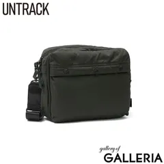 アントラック ショルダーバッグ レディース メンズ 斜め掛けバッグ ブランド UNTRACK 軽い 軽量 2層 撥水 小さめ 横型 ナイロン A5 6L CITY/DS Horizontal Shoulder Bag 60392 グレーのサムネイル