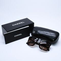 CHANEL シャネル ハーフリム サングラス アイウェア 4107-B c.125/13