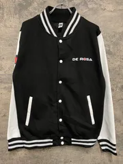 KE108 デローザ DE ROSA ブルゾン 白黒 M 裏起毛のサムネイル