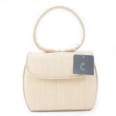 【ドンドン見直し】未使用品◎COMTESSE コンテス 7166 プリンセス レザー ホースヘア ハンドバッグ ベージュ 箱・保存袋付き ドイツ製 正規品 レディースのサムネイル
