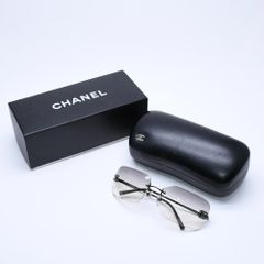 CHANEL シャネル ハーフリム サングラス アイウェア 4107-B c.125/13