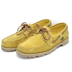 Paraboot パラブーツ UK8.5 デッキシューズ MALO BEAMS F別注 スエード  0323 マロ  ベージュ  18002116のサムネイル
