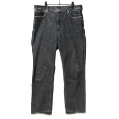 upper hights アッパーハイツ デニムパンツ 18B601SF02INK THE ONE ダメージ加工 ブラック 黒 33 27113863のサムネイル