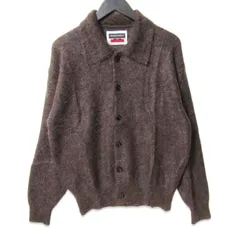 美品 MAISON SPECIAL メゾンスペシャル カーディガン 11252361339 KID MOHAIR Shirt Cardigan ブラウン 0 27113840のサムネイル