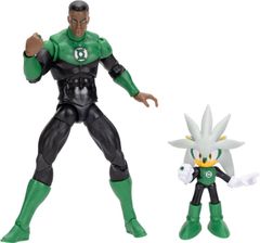 ソニック シルバー × DC グリーンランタン フィギュア DC × Sonic