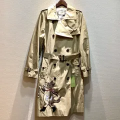 グッチ GUCCI ヒグチユウコ Cat Patch Coat トレンチコート スプリングコート [40] 日本限定 671865 F5166/T750のサムネイル