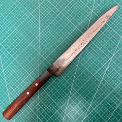 包丁 刺身包丁 勝成 刃渡り22.5㎝ 中古品 - メルカリ