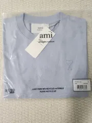 アミ スモール ハート 半袖 Tシャツ スカイブルーのサムネイル