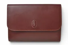 カルティエ クラッチバッグ Cartier マスト ドゥ カルティエ ヴィンテージ バッグ レザー ボルドー【中古】のサムネイル
