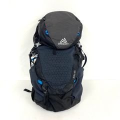[카고가와 물류] 중고 GREGORY 그레고리 ZULU 35 백팩 등산 배낭 자크 블랙 블루 MD 사이즈 46-56cm :[431]