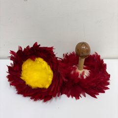 新品ウリウリ セパレートタイプ ハワイHawaiiフラダンス用楽器フェザー 