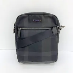 BLACK LABEL CRESTBRIDGE ブラックレーベルクレストブリッジ ショルダーバッグ カバン チェック柄 ビジネス メンズ ブラック 鞄 DF19331■のサムネイル
