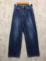 MACPHEE マカフィー トゥモローランド ハイウエスト ワイドストレート デニムパンツ size36/ブルー ■■ レディースのサムネイル