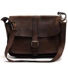 ポーター 吉田カバン／PORTER バッグ ショルダーバッグ 鞄 メンズ 男性 男性用 レザー 革 本革 ブラウン 茶  068-04592 GROUND SHOULDER BAG L グラウンド メッセンジャーバッグ ポーター 吉田カバン／PORTER バッグ ショルダーバッグ 鞄 メンズ 男性