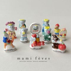フランス フェーブ ベカシーヌ ブックスタンドと本 10点セット 2007年