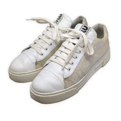 MIU MIU グリッター スニーカー 37 24cm相当 ネイビー 正規品 - メルカリ