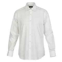 9f5① TOM FORD トムフォード 長袖シャツ コットンシャツ 39-15 1/2 ホワイト 無地 コットン100％ メンズ 紳士服u02tのサムネイル