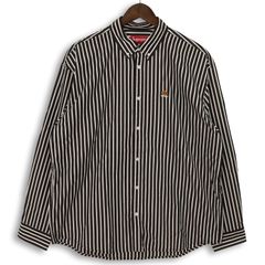室内試着のみ Supreme 26SS Stripe Shirt Black L 室内試着のみ Supreme 26SS Stripe Shirt Black L - メルカリ