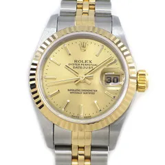 ロレックス Rolex 腕時計 デイトジャスト 79173 K番号 2001年 シャンパンカラー文字盤 デイト K18YG SS 自動巻き 【箱・保付き】 【中古】のサムネイル