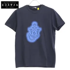 MONCLER　モンクレール　GENIUS ×JW ANDERSON JWアンダーソン 21年 ネイビー×ブルー Tシャツ　XSのサムネイル