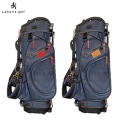 ラヘラ ゴルフ デニム スタンド キャディバッグ L-510のサムネイル