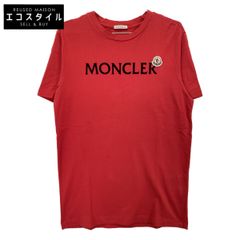 MONCLER コミックプリント Tシャツ レッド - メルカリ