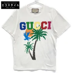 GUCCI　グッチ　548334 マルチカラー コットン プリント Tシャツ　XXSのサムネイル