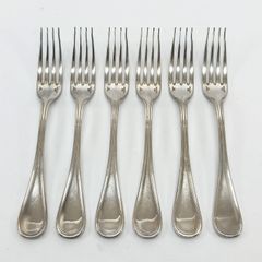 Coco様 美品　クリストフル　ケーキフォーク　6本セット　銀メッキ　FRANC Coco様 美品 クリストフル ケーキフォーク 6本セット 銀メッキ FRANC