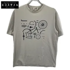 HERMES　エルメス　71-5732 コットン100% 自転車パーツ Tシャツ　Sのサムネイル