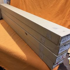 無印良品 ステンレスユニットシェルフ スクリーン×2とレール2連タイプ