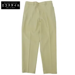 JILSANDER　ジルサンダー　美品 センタープレス スラックス パンツ ボトムス メンズ イエロー 48 J21KA0011 23年　48のサムネイル