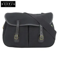 BRADLEY　ブレディ　DART FISHING BAG ショルダーバッグ メンズ キャンバス×レザー ブラックのサムネイル