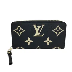 LOUIS　VUITTON【ルイヴィトン】ジッピーウォレット　モノグラム　アンプラント　バイカラー　ブラック　M80481【中古品/USED-AB】質屋　かんてい局那覇店　ｎ3101558927300392